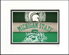 Michigan State Spartans Vintage T-Shirt Sports Art